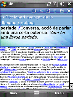 French Talking Pocket French-Catalan & Catalan-French Dictionary from Enciclopedia Catalana for Windows Mobile