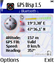GPS DISP