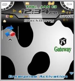 Gateway Theme for Blackberry 7100