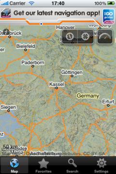 Germany - Offline map with directU