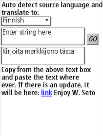 Google Translator Widget