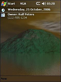Green Lake RP Theme for Pocket PC