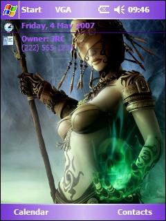 Guild Wars - Ritualist, Jade Sea JRC Theme for Pocket PC