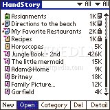 HandStory Basic for Palm OS