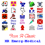 Hi-Res Emergency-Medical Collection of Icons