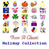 Hi-Res Holiday Icon Collection