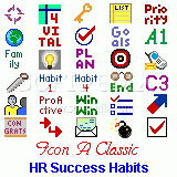 Hi-Res Success Habits Icon Collection