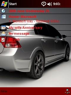 Honda Civic THM Theme for Pocket PC