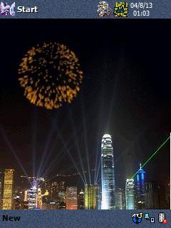 Hong Kong Night Theme for Pocket PC