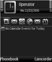 In Silver Theme for Nokia N70/N90