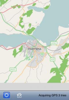 Inverness Map Offline
