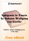 Iphigenia in Tauris for MobiPocket Reader
