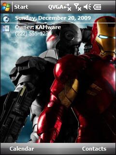 Ironman 2 Theme for Pocket PC
