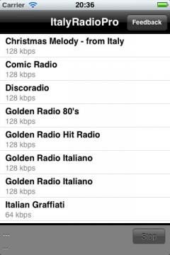 Italy Radio Pro for iPhone/iPad