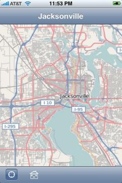 Jacksonville Map Offline