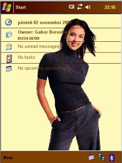 Jessica Alba BGH Theme for Pocket PC