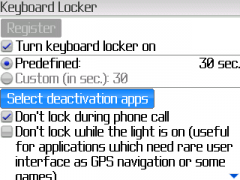 BEIKS Keyboard Locker for BlackBerry