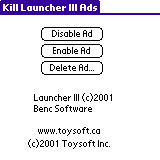 Kill Launcher III Ads