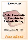 L'Abbe Constantin for MobiPocket Reader