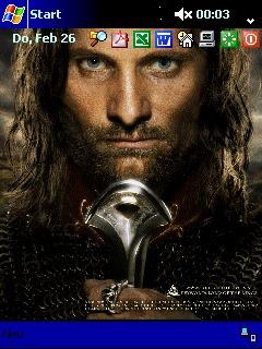 LOTR Aragorn Theme for Pocket PC