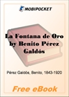 La Fontana de Oro for MobiPocket Reader