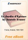 Le Jardin d'Epicure for MobiPocket Reader