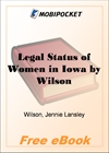 Legal Status of Women in Iowa for MobiPocket Reader