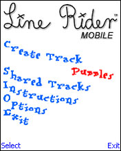 Line Rider Mobile (Palm OS)