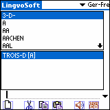 LingvoSoft Dictionary 2006 German - French for Palm OS