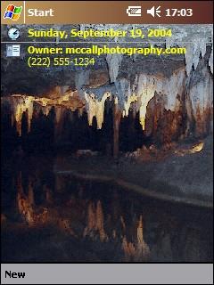 Luray Caverns 01 Theme for Pocket PC