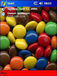 M and M Theme for Pocket PC