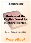 Masters of the English Novel for MobiPocket Reader