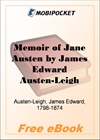 Memoir of Jane Austen for MobiPocket Reader