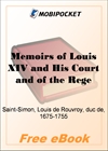 Memoirs of Louis XIV and His Court and of the Regency for MobiPocket Reader