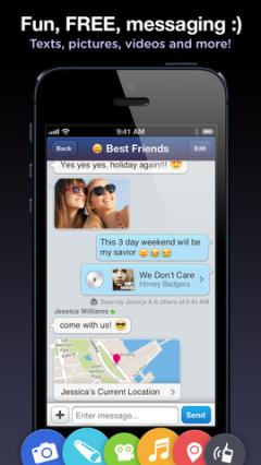 MessageMe for iPhone