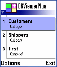 Mobile Database Viewer Plus for Series 60