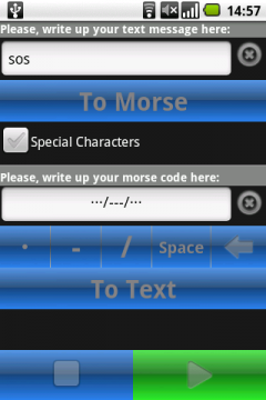 Morse Droid