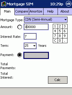 Mortgage SIM (MIPS)