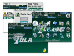 MyColors Mobile Tulane University Theme (Blackberry)