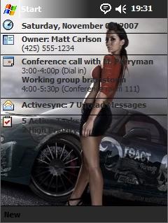 Need For Speed Prostreet ff Theme for Pocket PC