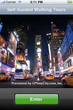New York Walking Tours and Map