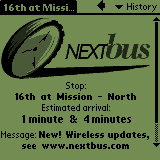 NextBus Transit Information