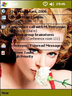 Nicole Kidman AJ Theme for Pocket PC