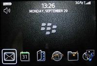 No Carrier Black Theme for BlackBerry 9000 Bold