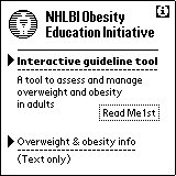 Obesity Guidelines Tool