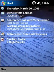 Open Bible Theme for Pocket PC