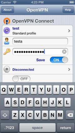 OpenVPN Connect for iPhone/iPad