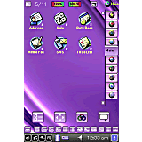 Oval Purple Theme for ZLauncher 3.x