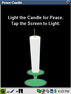 Peace Candle