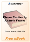 Pierre Noziere for MobiPocket Reader